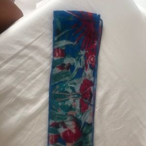 floral scarf